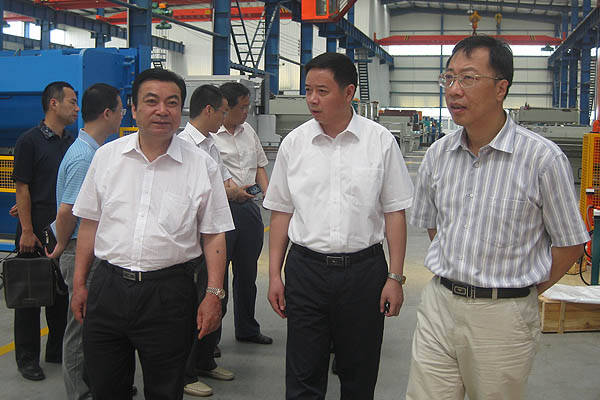馬鞍山市副市長魏慶農視察中德機床 馬鞍山市副市長魏慶農視察中德機床