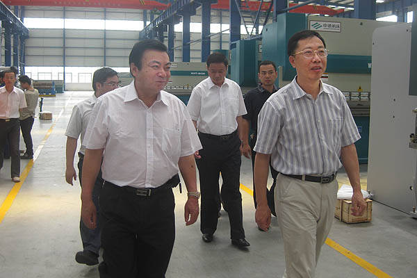 馬鞍山市副市長魏慶農來中德機床調研 馬鞍山市副市長魏慶農來中德機床調研